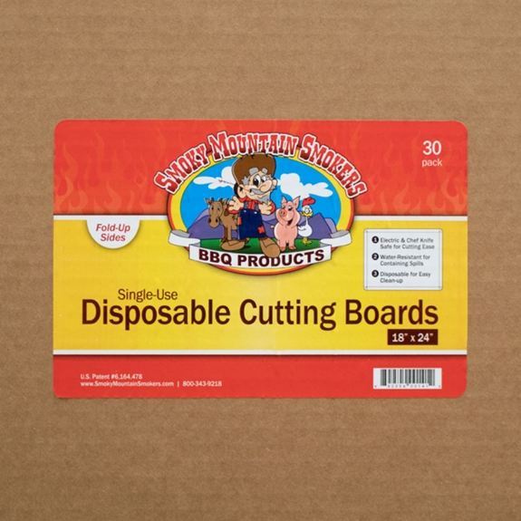 Smoky Mountain Smokers Disposable Cutting Boards 30 pack